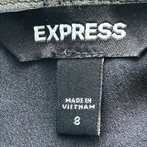 Black Mesh Sleeveless Peplum Top Zip Back Witchy Goth Sz8 - Picture 7 of 10